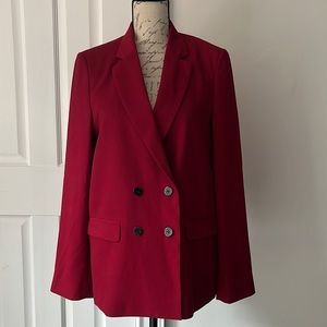 Topshop Red Pant Suit
